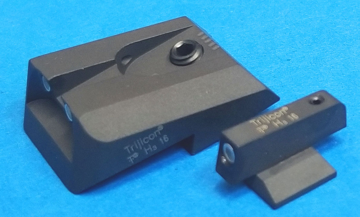 Detonator Colt M45A1 Aluminum Slide & Frame Set (Black) - Click Image to Close